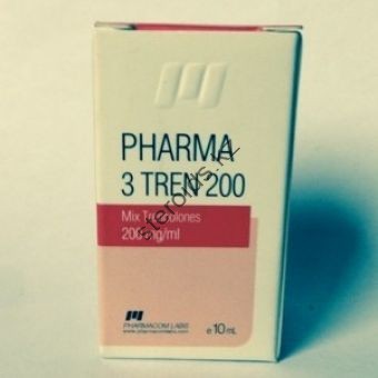 Три трен Pharma3Tren (Три Тренболон) PharmaCom Labs балон 10 мл (200 мг/1 мл) - Актобе